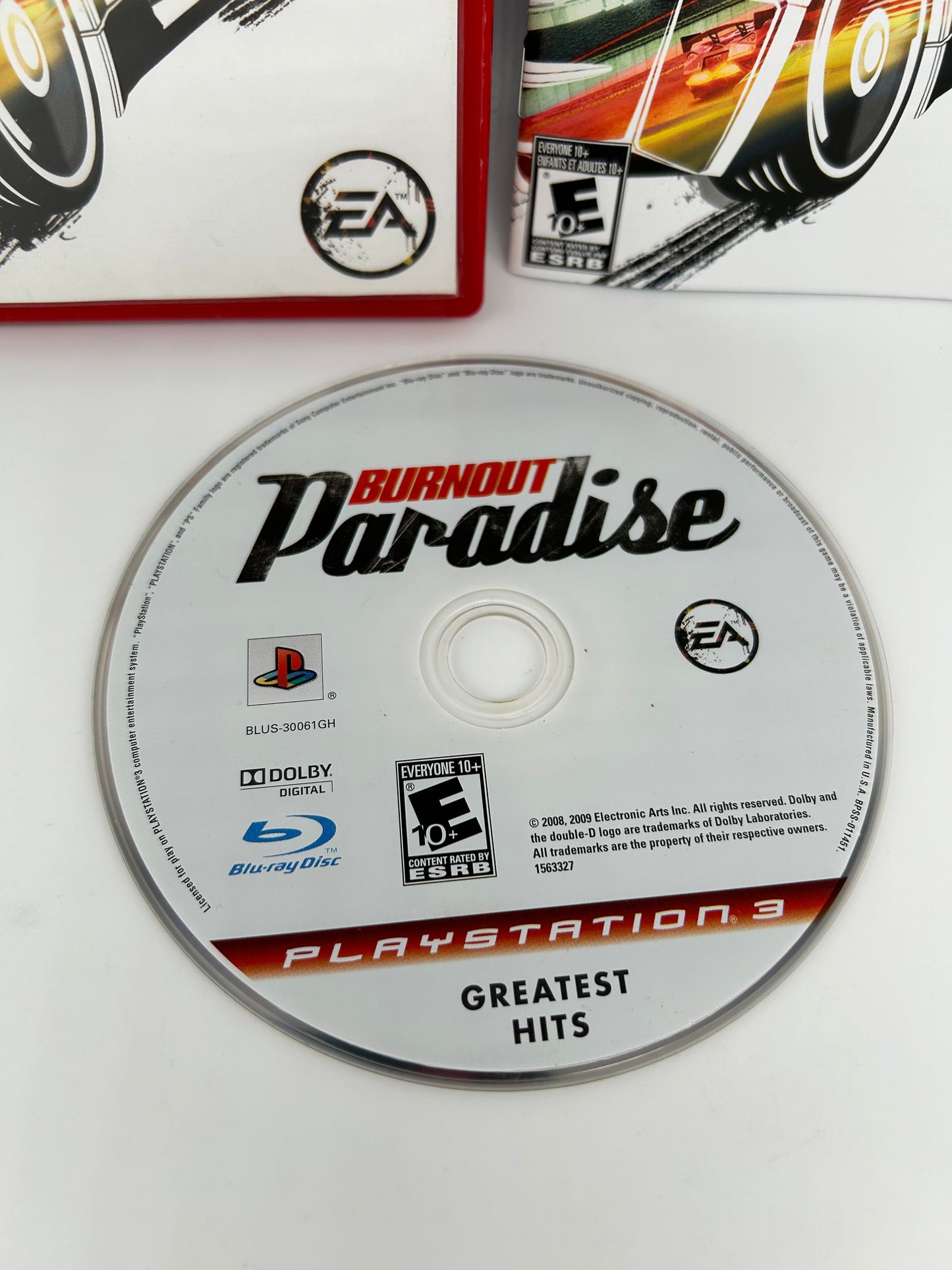 SONY PLAYSTATiON 3 [PS3] | BURNOUT PARADiSE | GREATEST HiTS