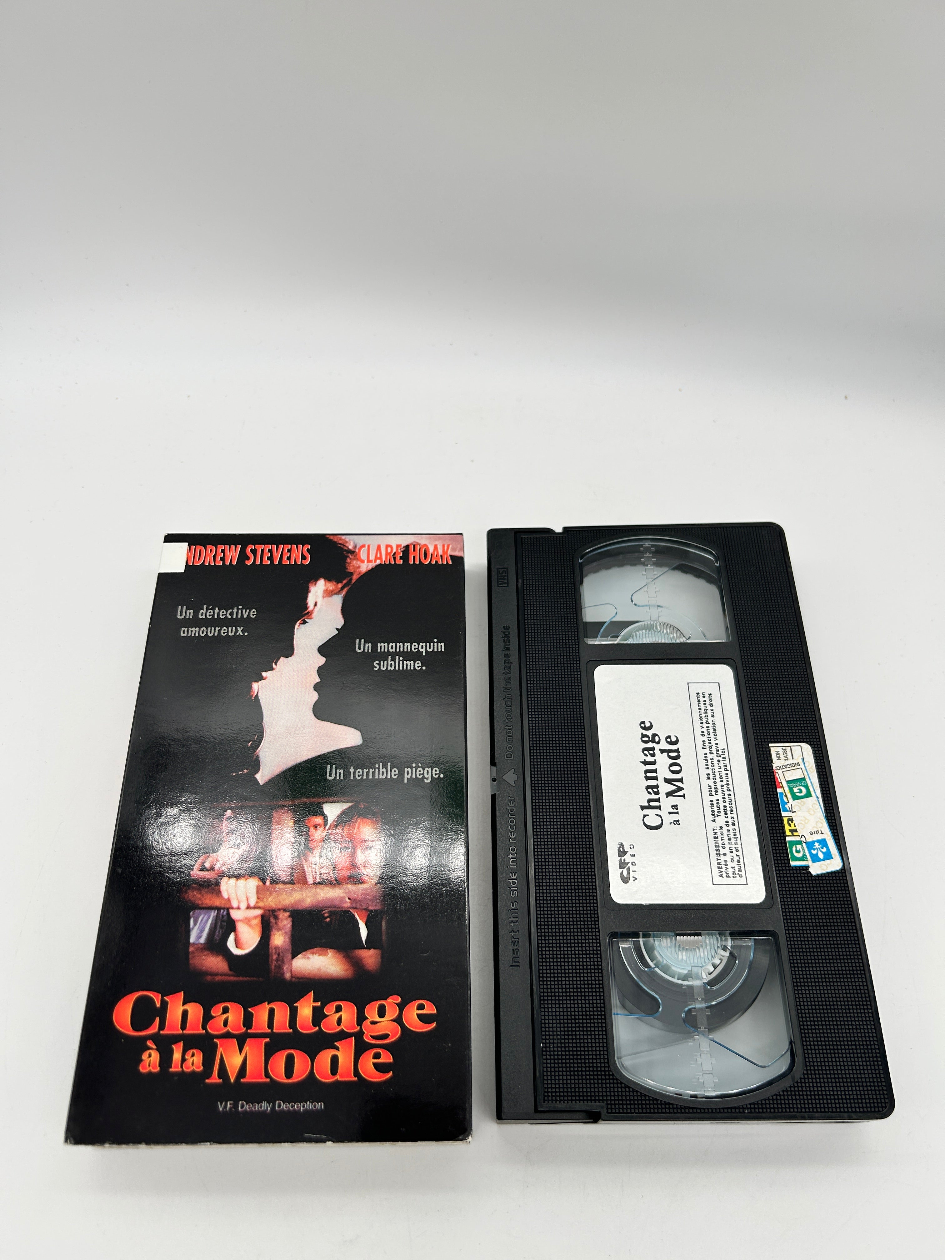 FRENCH VHS MOVIE | FASHIONABLE BLACKMAIL [DEADLY DECEPTION] – PiXEL ...