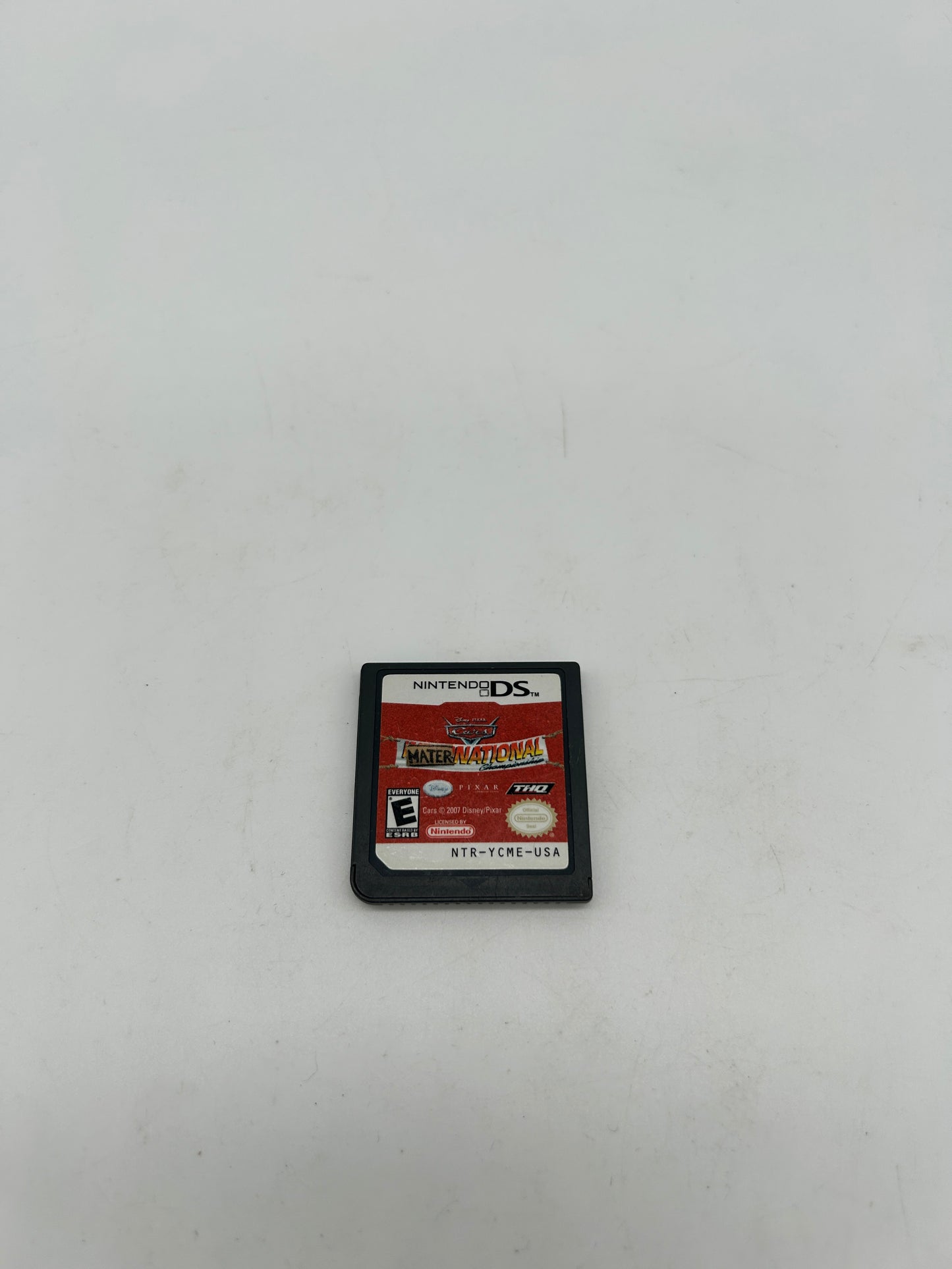 PiXEL-RETRO.COM : NINTENDO DS GAME CARS MATER-NATIONAL CHAMPIONSHIP