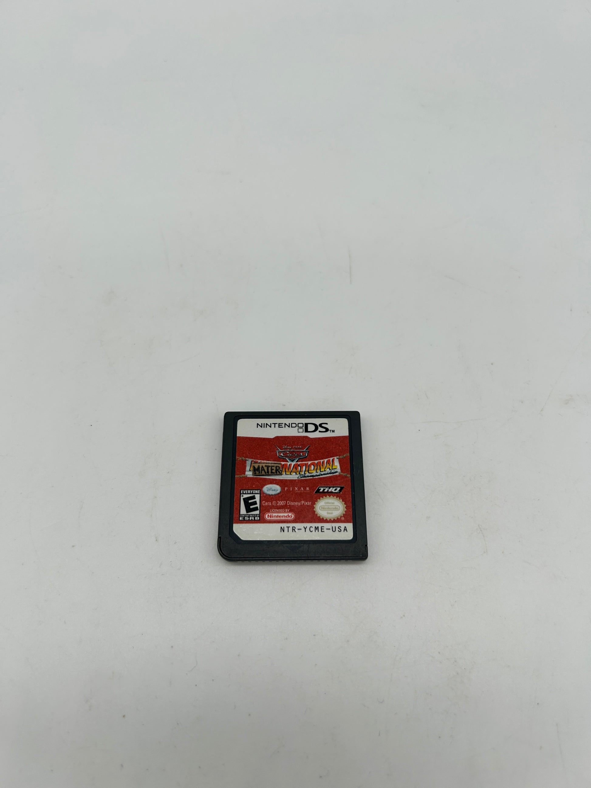 PiXEL-RETRO.COM : NINTENDO DS GAME CARS MATER-NATIONAL CHAMPIONSHIP