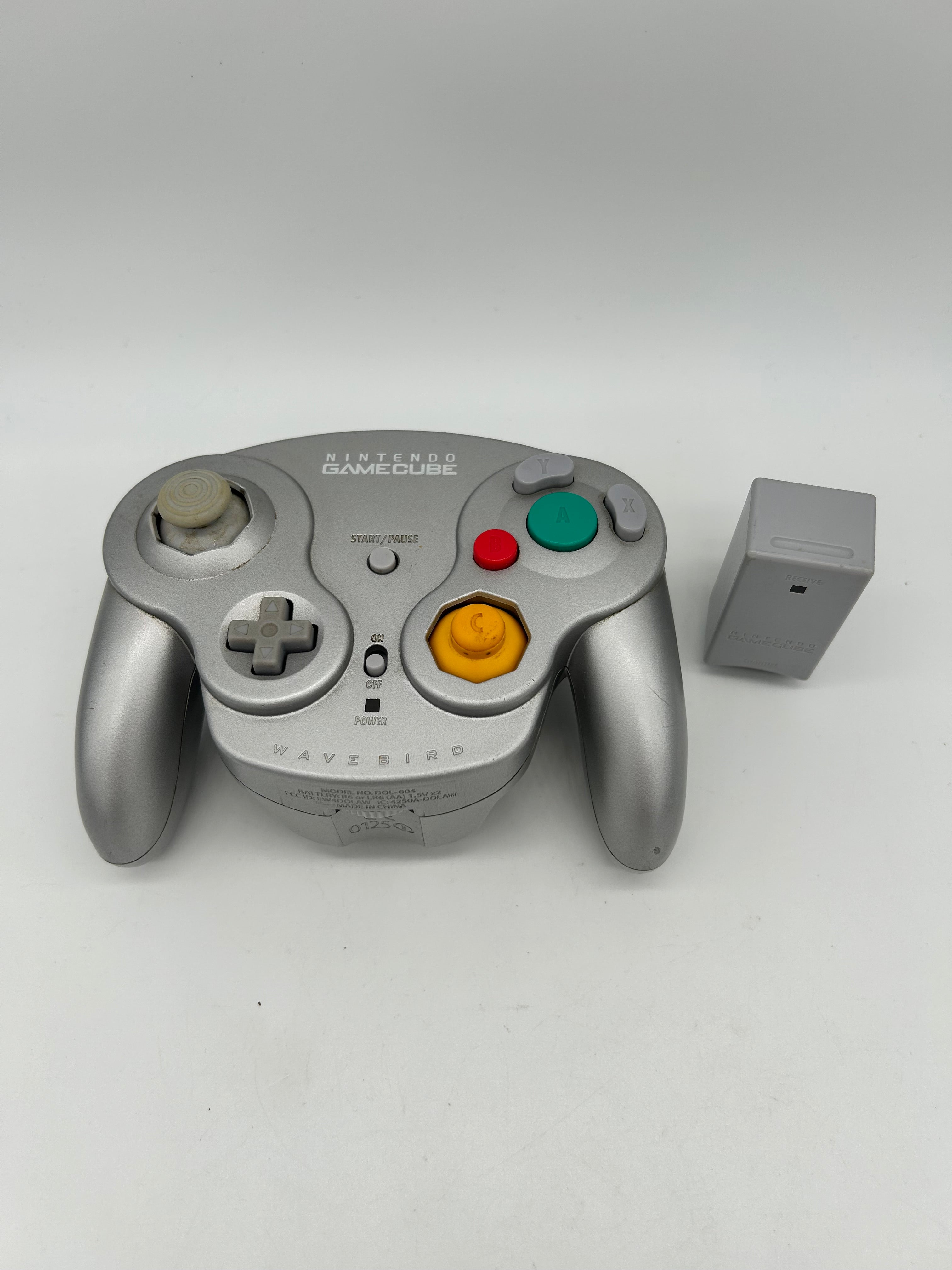 Nintendo GameCube dol-004 buy Wavebird platinum