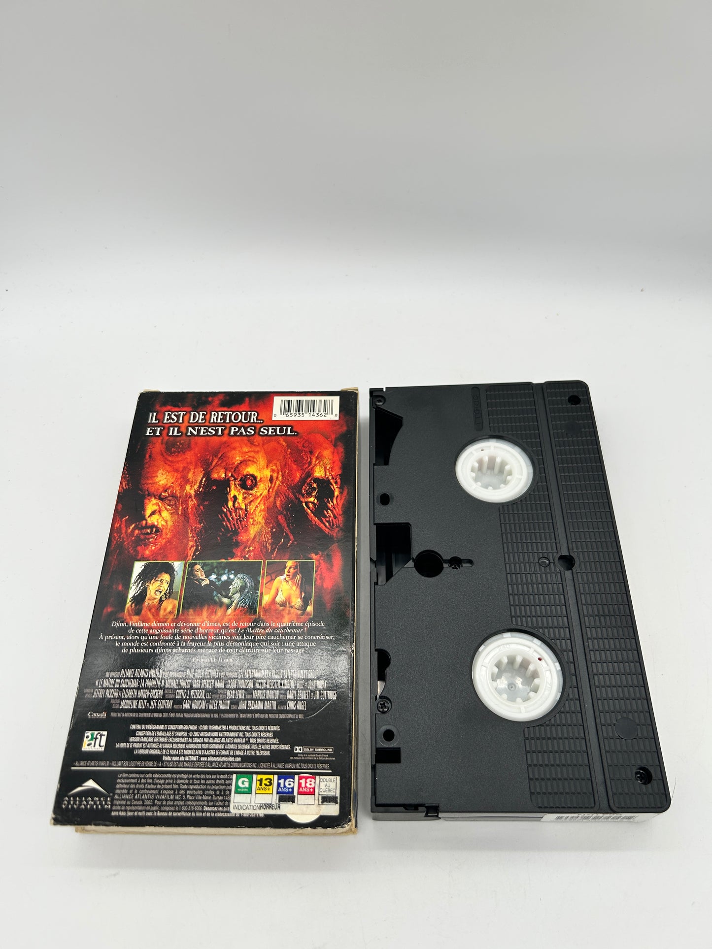 FiLM VHS FRANCAiS | LE MAiTRE DU CAUCHEMAR LA PROPHÉTiE [WiSHMASTER THE PROPHECY FULFiLLED]