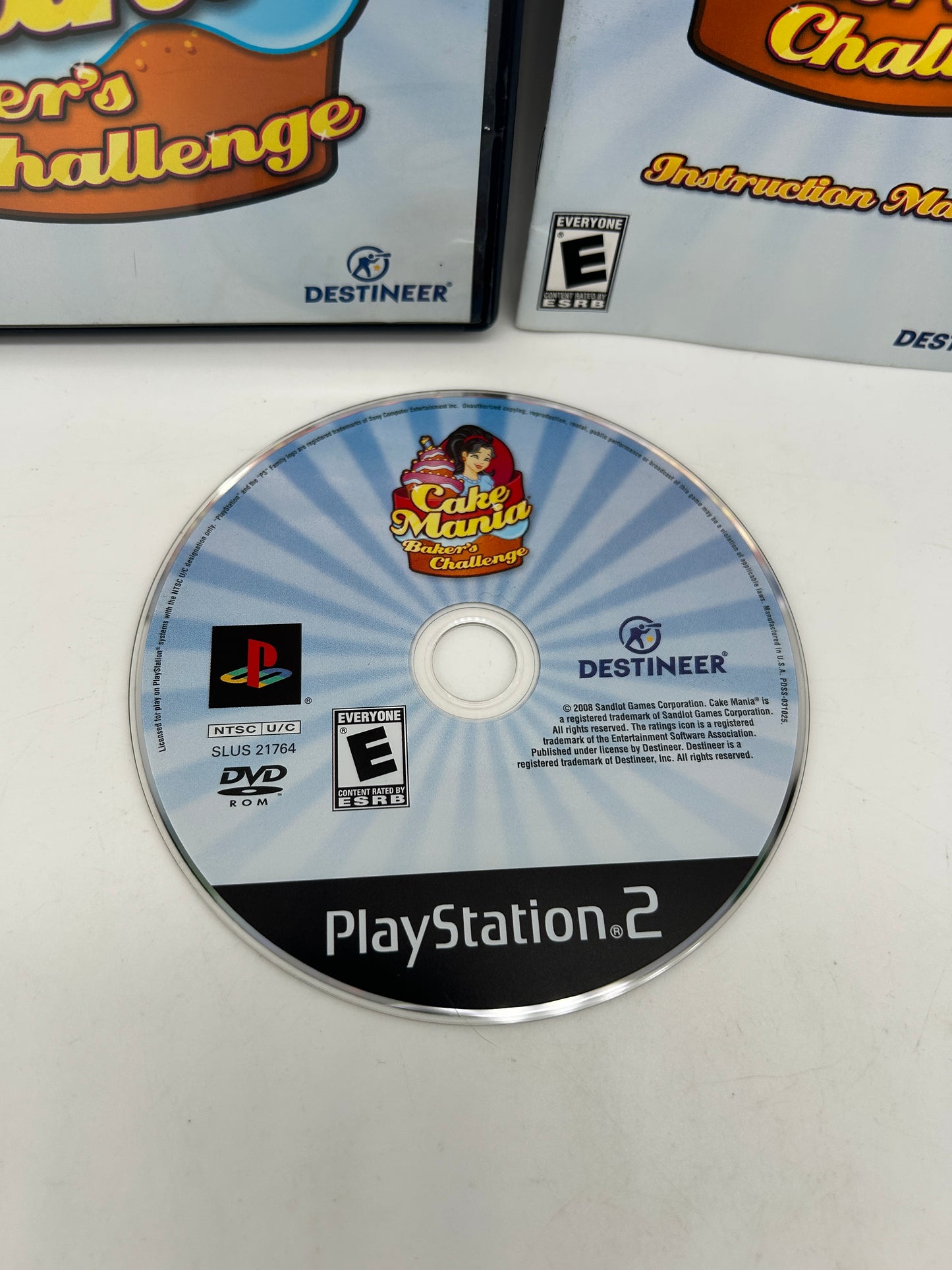 SONY PLAYSTATiON 2 [PS2] | CAKE MANiA BAKERS CHALLENGE