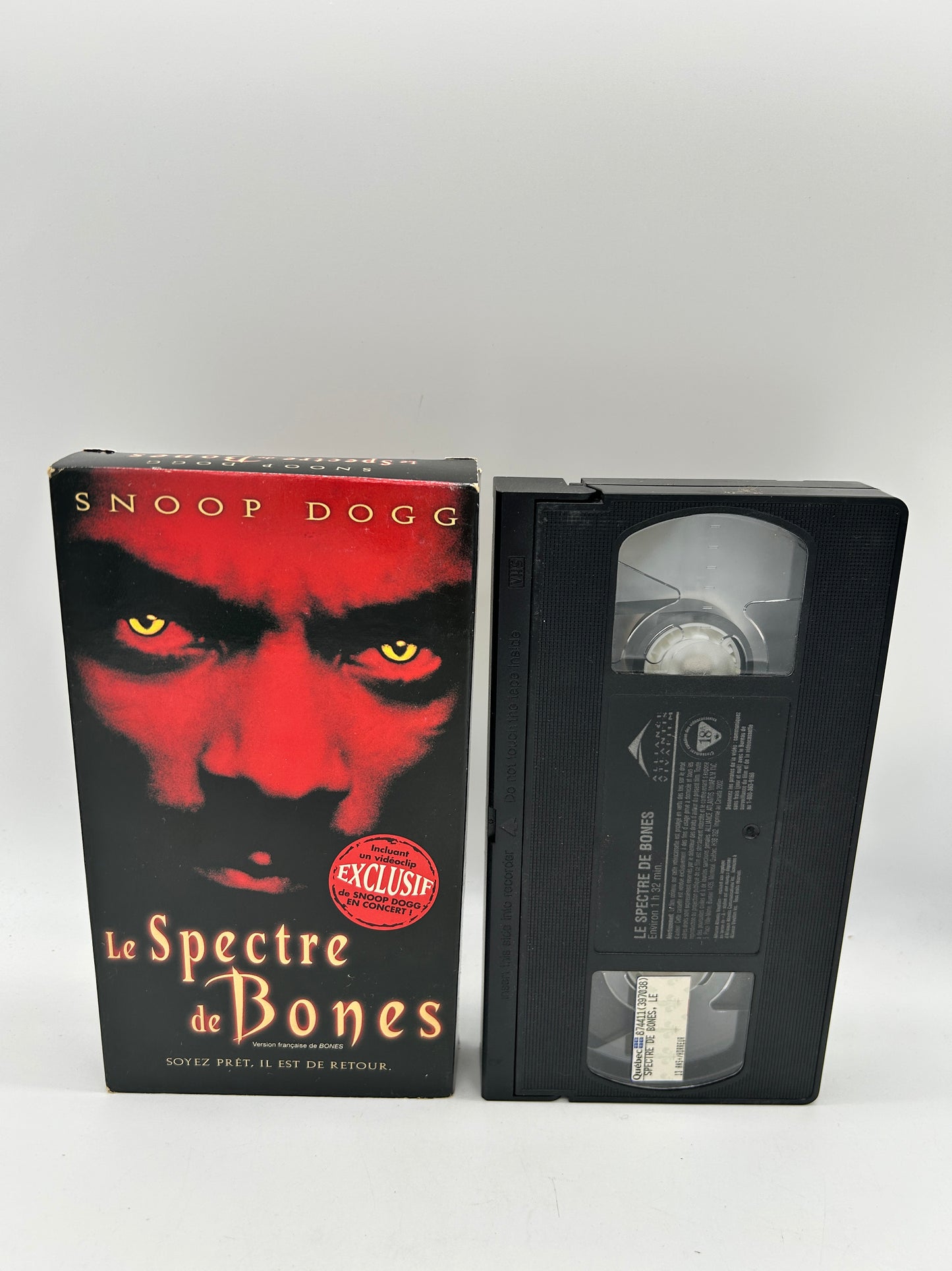 FiLM VHS FRANCAiS | LE SPECTRE DE BONES [V.O. BONES]