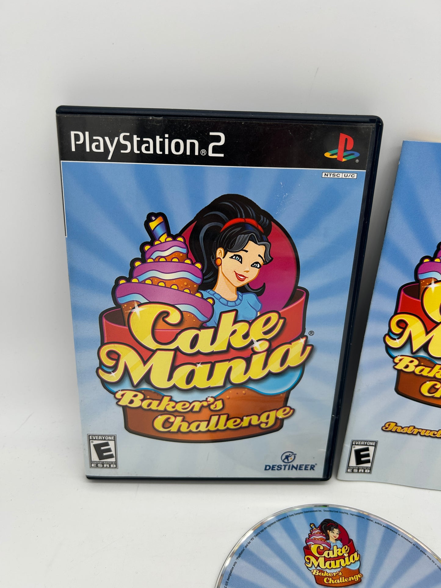 SONY PLAYSTATiON 2 [PS2] | CAKE MANiA BAKERS CHALLENGE