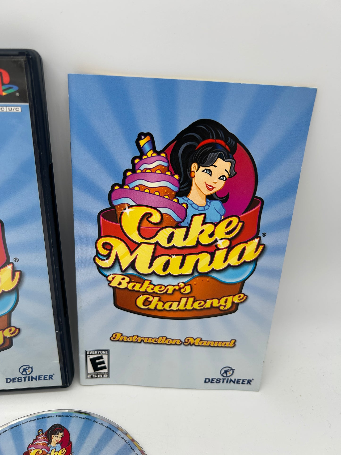 SONY PLAYSTATiON 2 [PS2] | CAKE MANiA BAKERS CHALLENGE