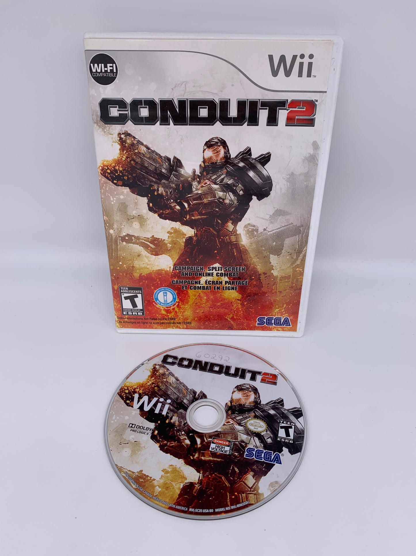 PiXEL-RETRO.COM : NINTENDO WII COMPLET CIB BOX MANUAL GAME NTSC CONDUIT 2