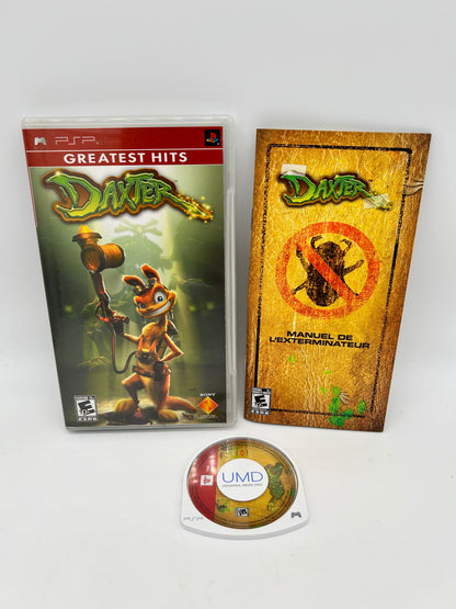 PiXEL-RETRO.COM : SONY PLAYSTATION PORTABLE (PSP) OCOMPLET CIB BOX MANUAL GAME NTSC DAXTER