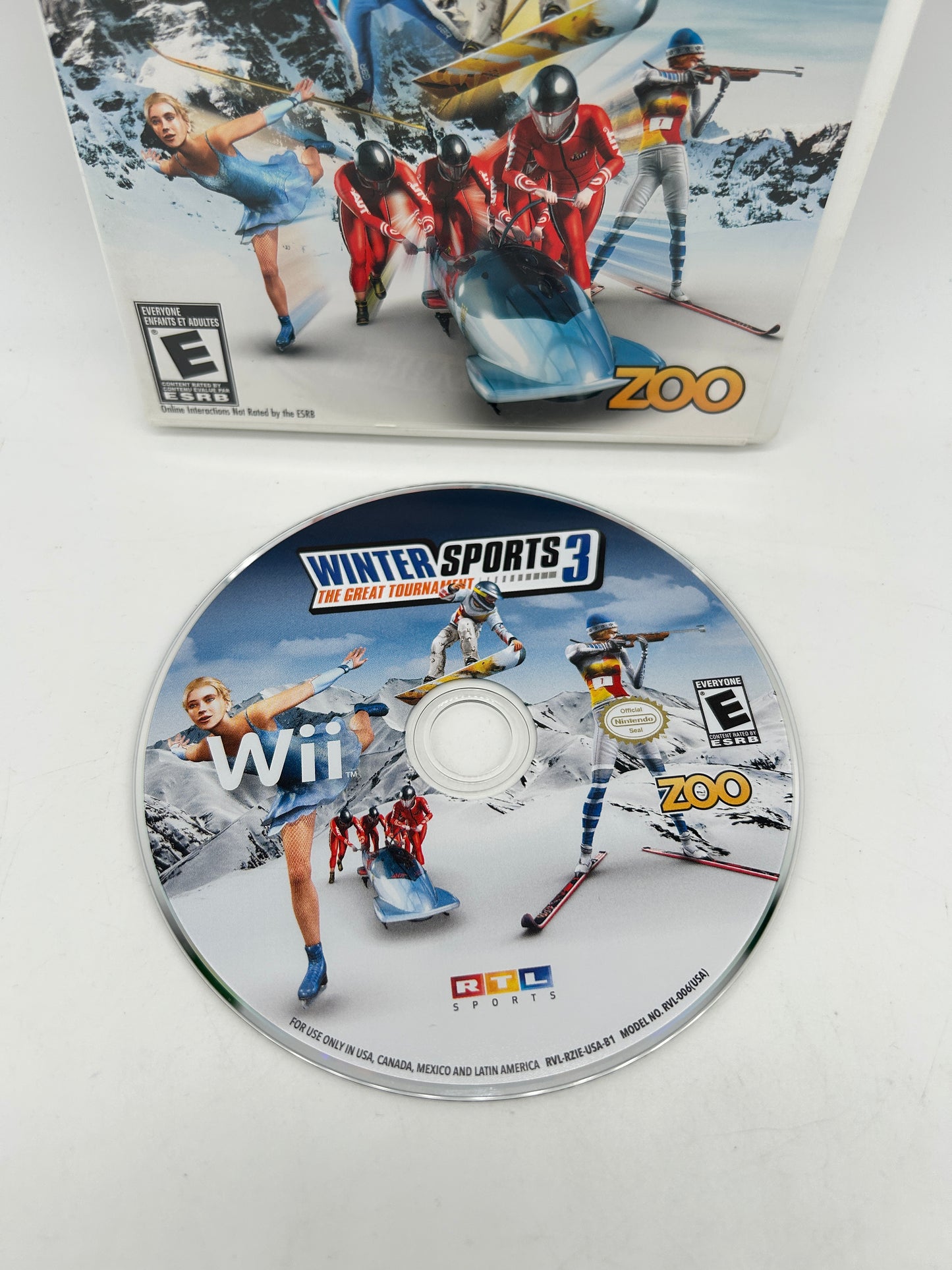 NiNTENDO Wii | WiNTER SPORTS 3 THE GREAT TOURNAMENT