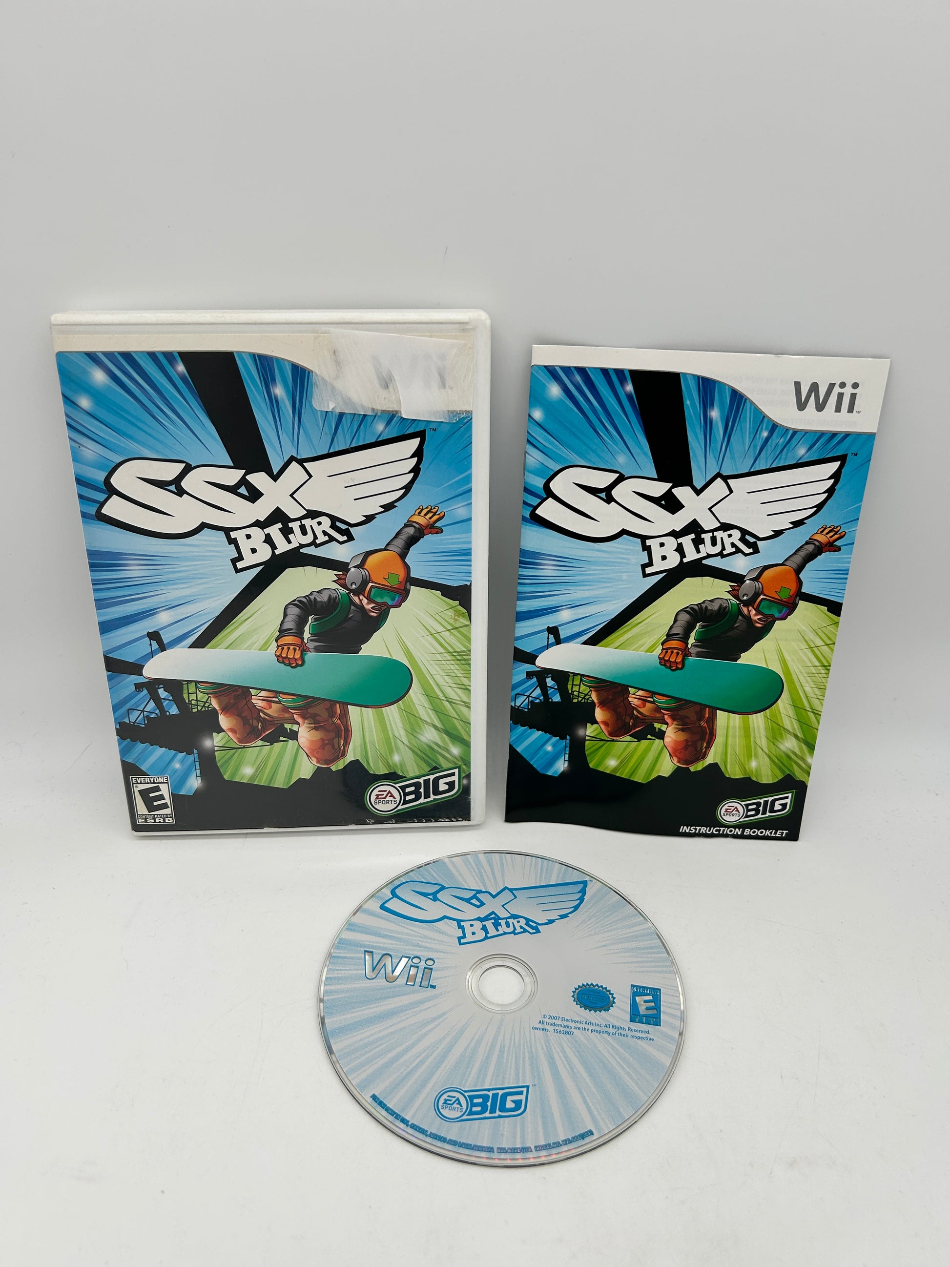 PiXEL-RETRO.COM : NINTENDO WII COMPLET CIB BOX MANUAL GAME NTSC SSX BLUR