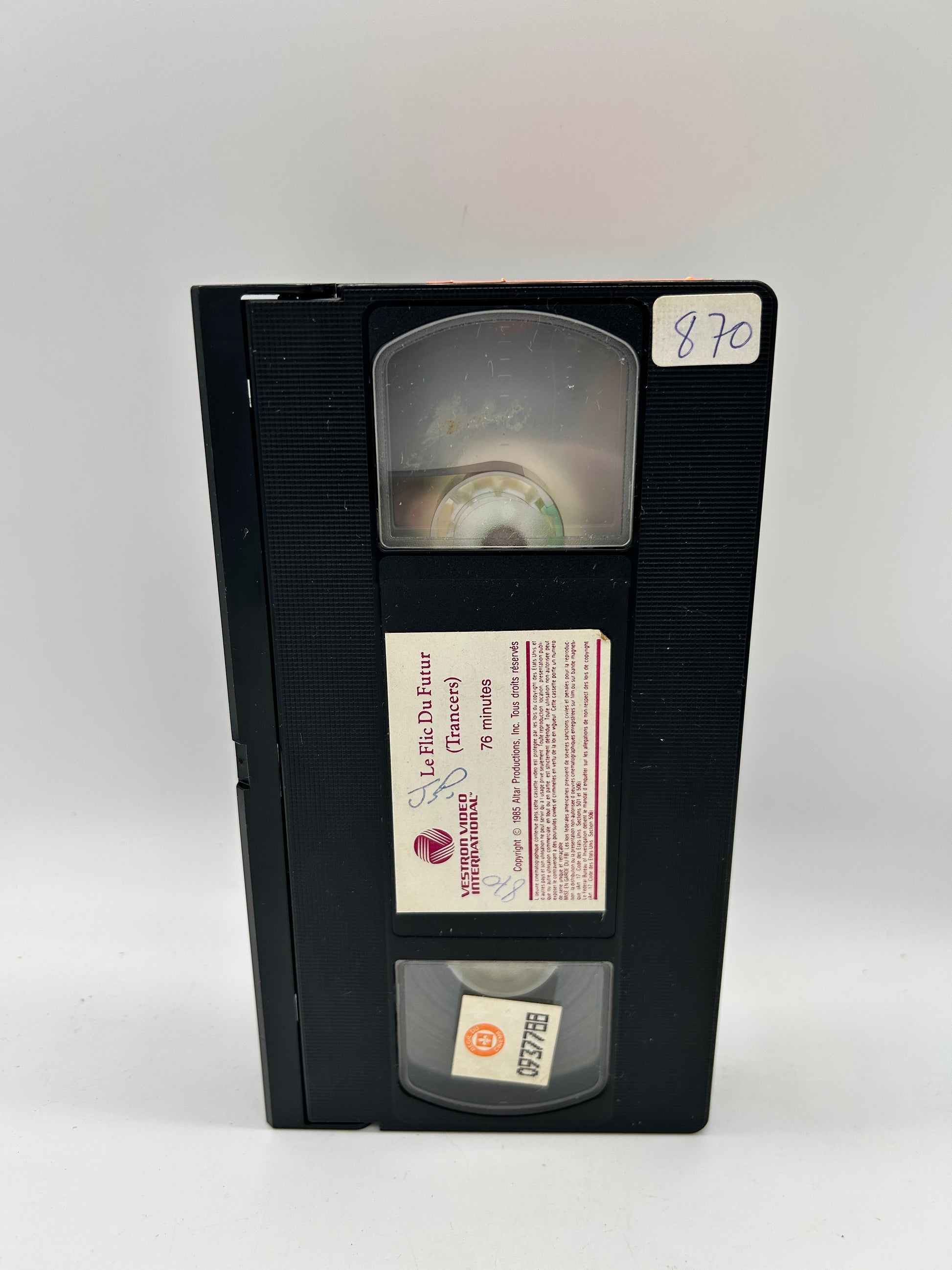 FiLM VHS FRANCAiS | LE FLiC DU FUTUR [V.O. TRANCERS]