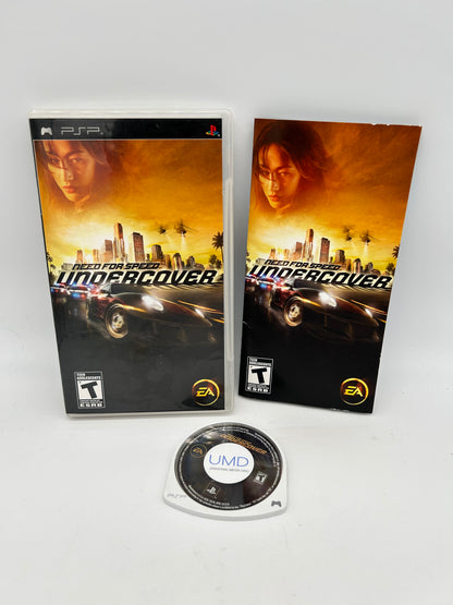 PiXEL-RETRO.COM : SONY PLAYSTATION PORTABLE (PSP) COMPLET CIB BOX MANUAL GAME NTSC NEED FOR SPEED UNDERCOVER