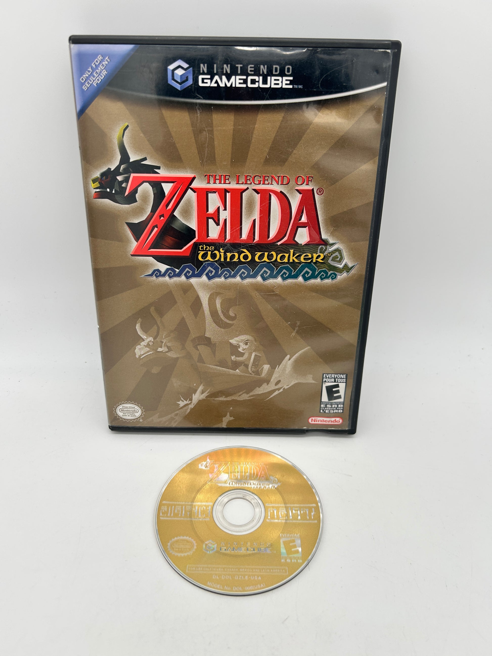 PiXEL-RETRO.COM : NINTENDO GAMECUBE COMPLETE CIB BOX MANUAL GAME NTSC THE LEGEND OF ZELDA THE WIND WAKER WINDWAKER
