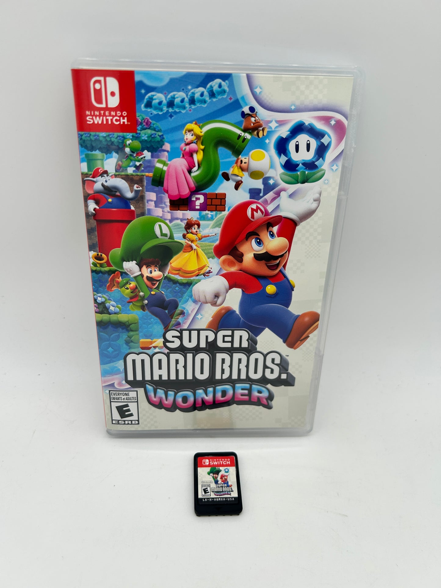 PiXEL-RETRO.COM : NINTENDO SWITCH CIB COMPLETE IN BOX MANUAL GAME NTSC SUPER MARIO BROS WONDER
