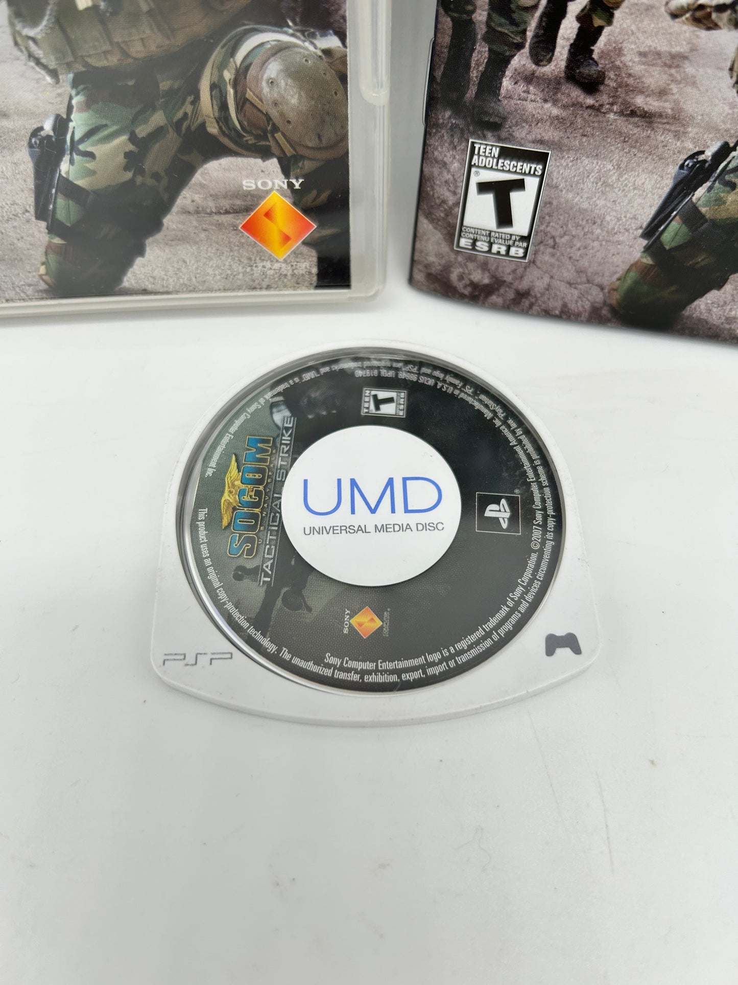 SONY PLAYSTATiON PORTABLE [PSP] | SOCOM US NAVY SEALS TACTiCAL STRiKE