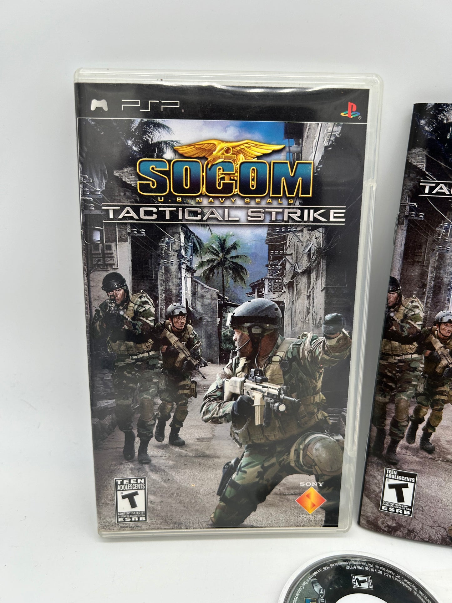 SONY PLAYSTATiON PORTABLE [PSP] | SOCOM US NAVY SEALS TACTiCAL STRiKE