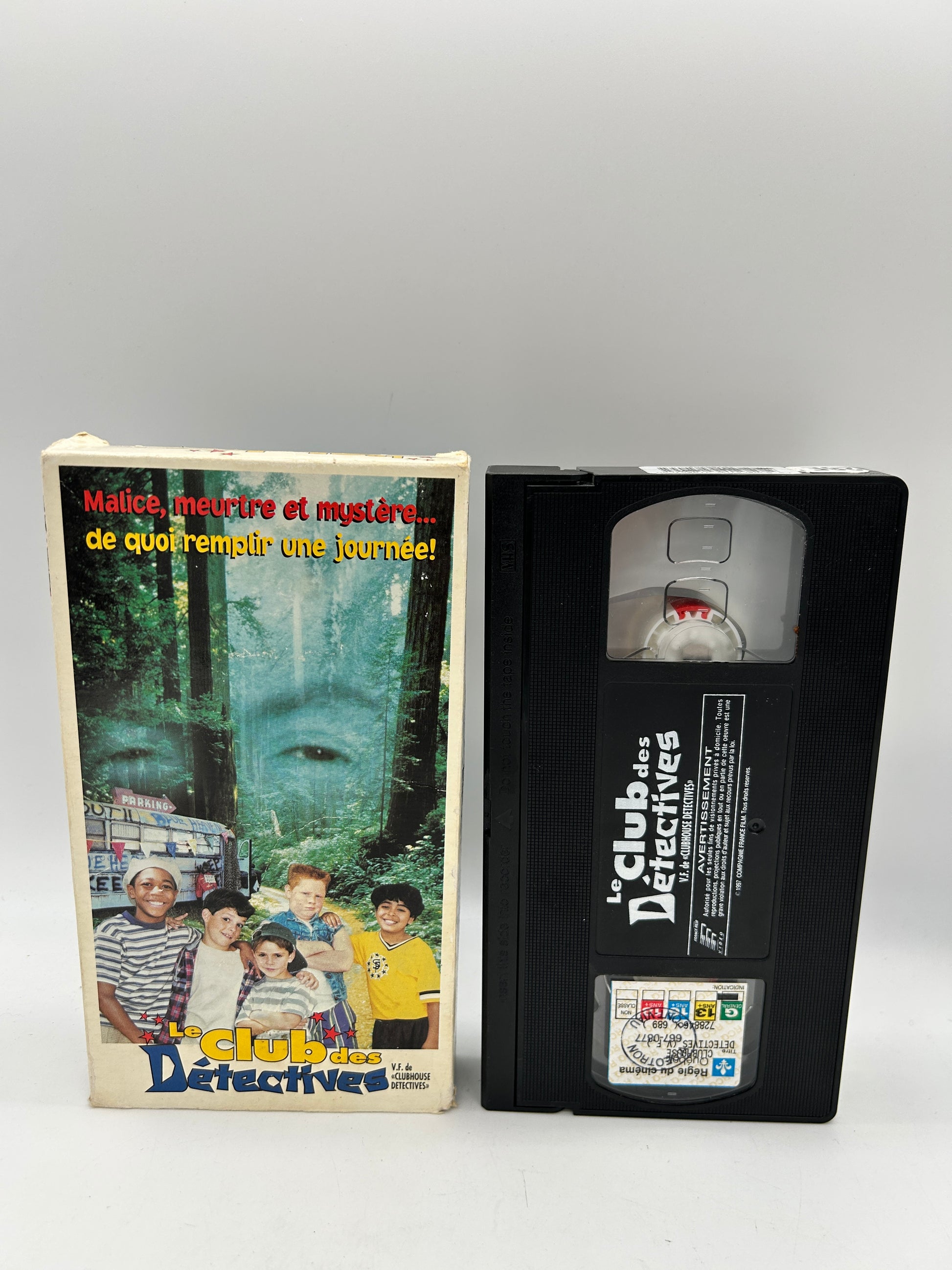 FiLM VHS FRANCAiS | LE CLUB DES DÉTECTiVES [CLUBHOUSE DETECTiVES]