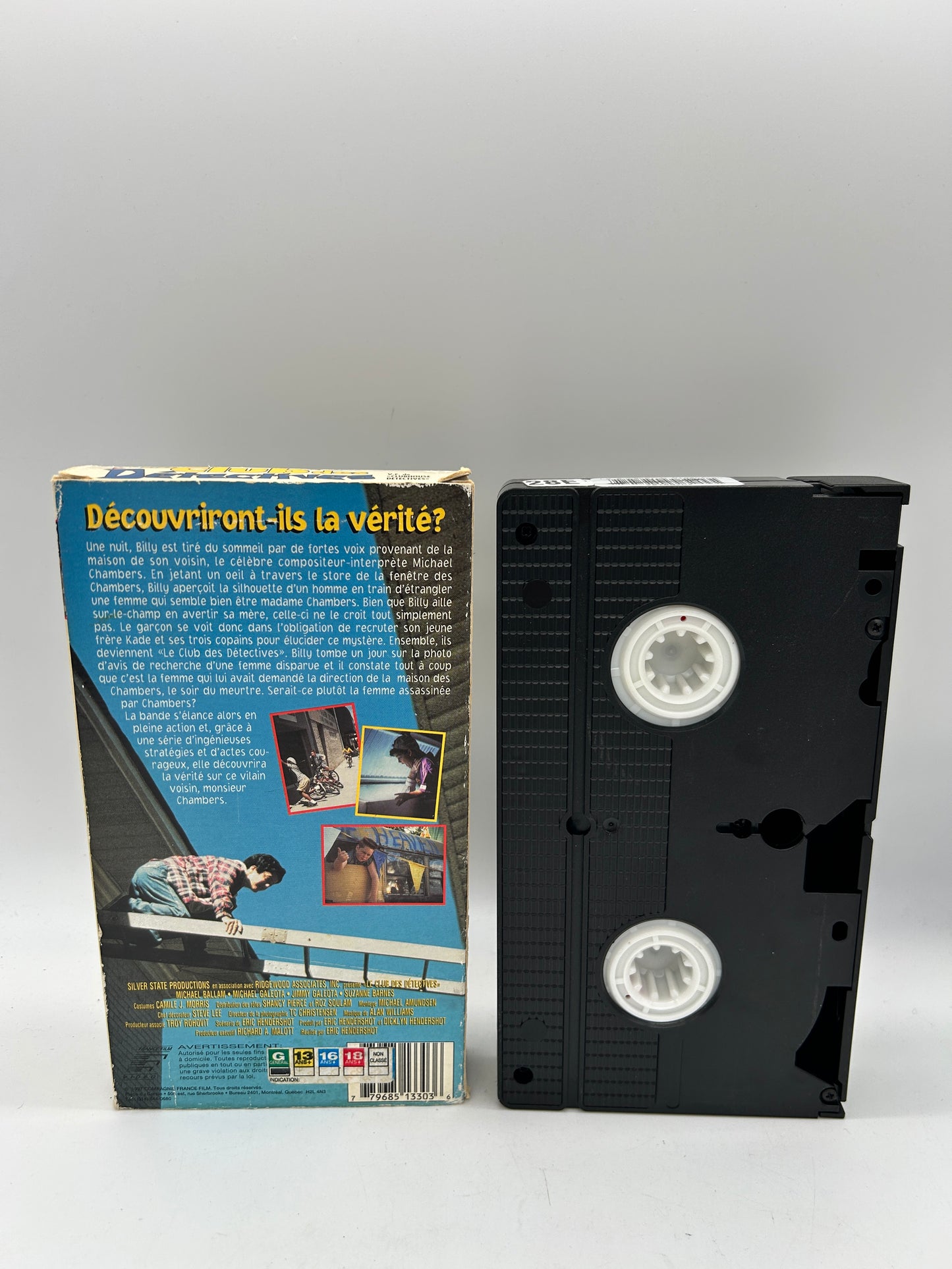 FiLM VHS FRANCAiS | LE CLUB DES DÉTECTiVES [CLUBHOUSE DETECTiVES]