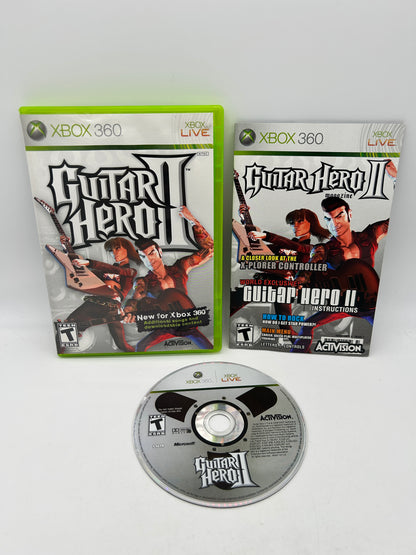 PiXEL-RETRO.COM : MICROSOFT XBOX 360 COMPLETE CIB BOX MANUAL GAME NTSC GUITAR HERO II