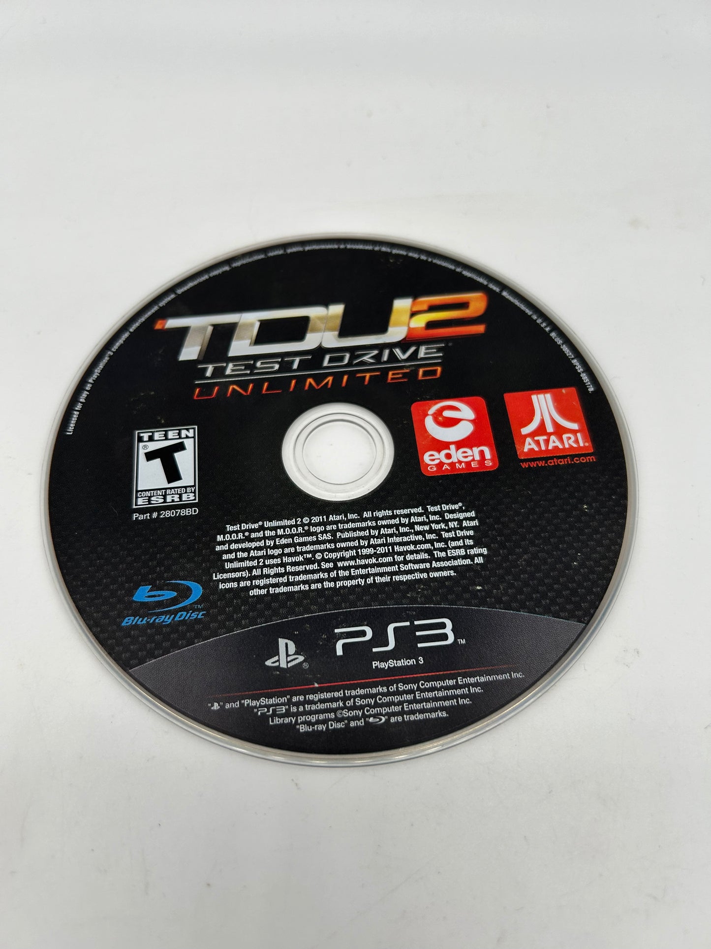 PiXEL-RETRO.COM : SONY PLAYSTATION 3 (PS3) GAME TEST DRIVE UNLIMITED 2 TDU