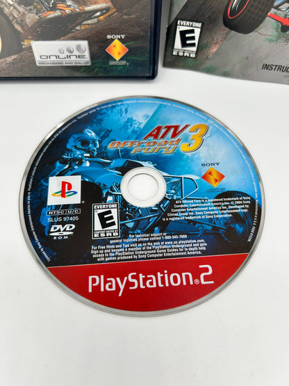 SONY PLAYSTATiON 2 [PS2] | ATV OFFROAD FURY 3 | GREATEST HiTS