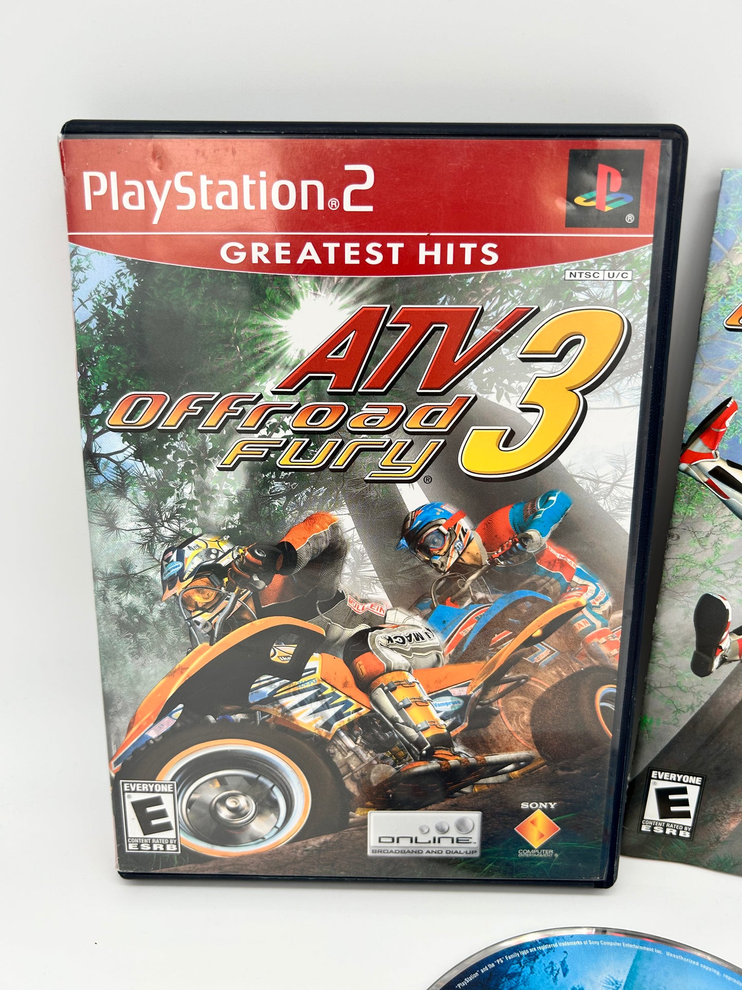 SONY PLAYSTATiON 2 [PS2] | ATV OFFROAD FURY 3 | GREATEST HiTS