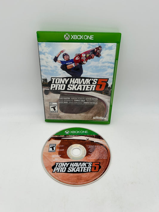 PiXEL-RETRO.COM : MICROSOFT XBOX ONE COMPLETE CIB BOX MANUAL GAME NTSC TONY HAWK'S PRO SKATER 5