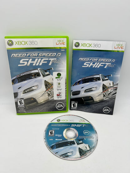 PiXEL-RETRO.COM : MICROSOFT XBOX 360 COMPLETE CIB BOX MANUAL GAME NTSC NEED FOR SPEED SHIFT