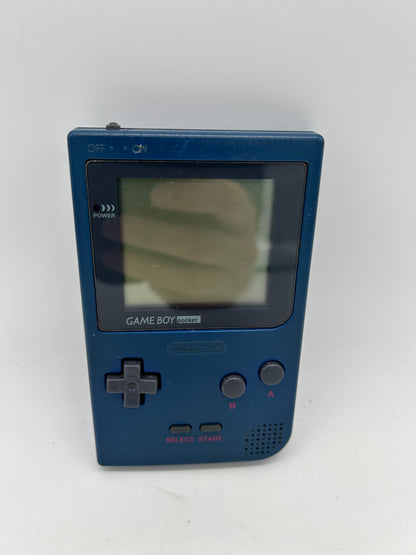 PiXEL-RETRO.COM : NINTENDO GAME BOY POCKET GB ORIGINAL VERSION NTSC BLUE MGB-001