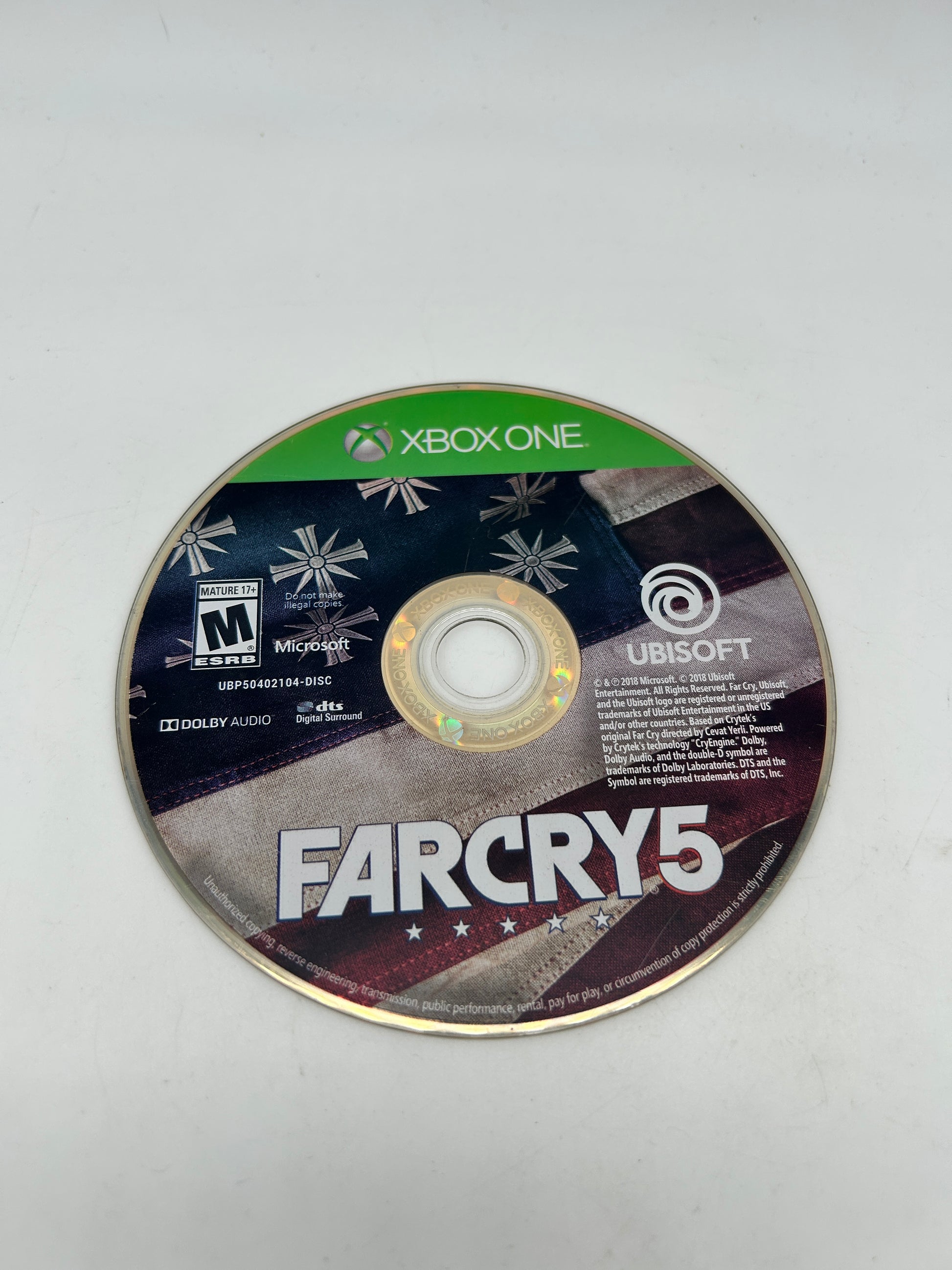 PiXEL-RETRO.COM : MICROSOFT XBOX ONE COMPLETE CIB BOX MANUAL GAME NTSC FAR CRY 5