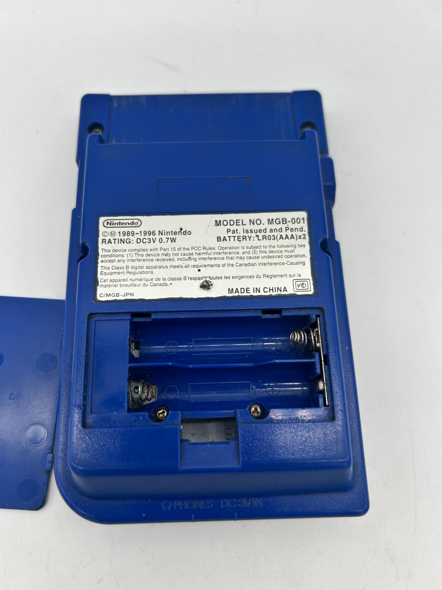 NiNTENDO GAME BOY POCKET ORiGiNAL [GB] CONSOLE | BLUE MODEL MGB-001