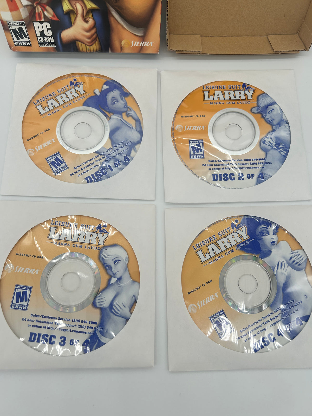 PC ORDiNATEUR | LEiSURE SUiT LARRY MAGNA CUM LAUDE | BiG BOX