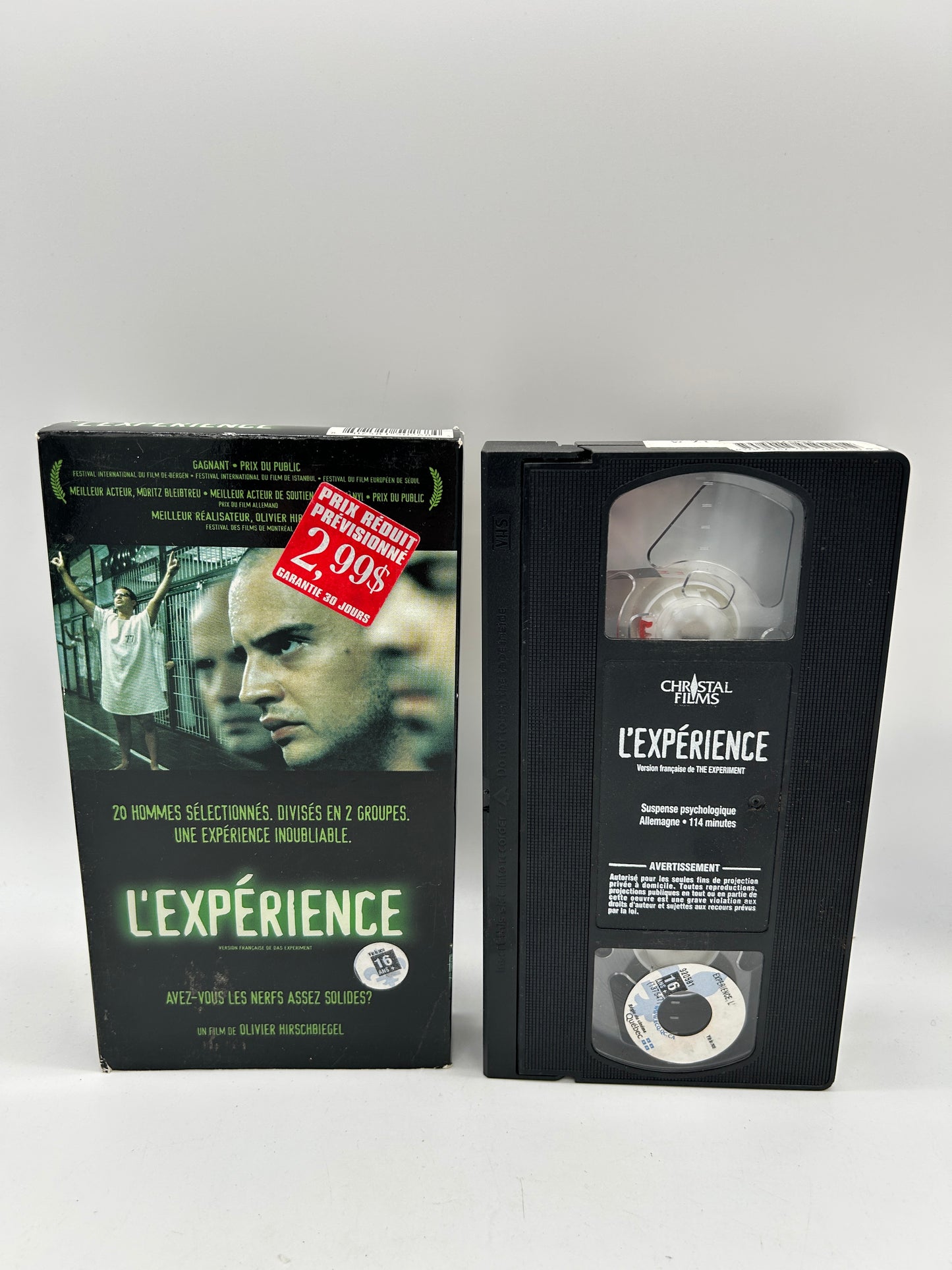 FiLM VHS FRANCAiS | LEXPÉRiENCE [THE EXPERiMENT]