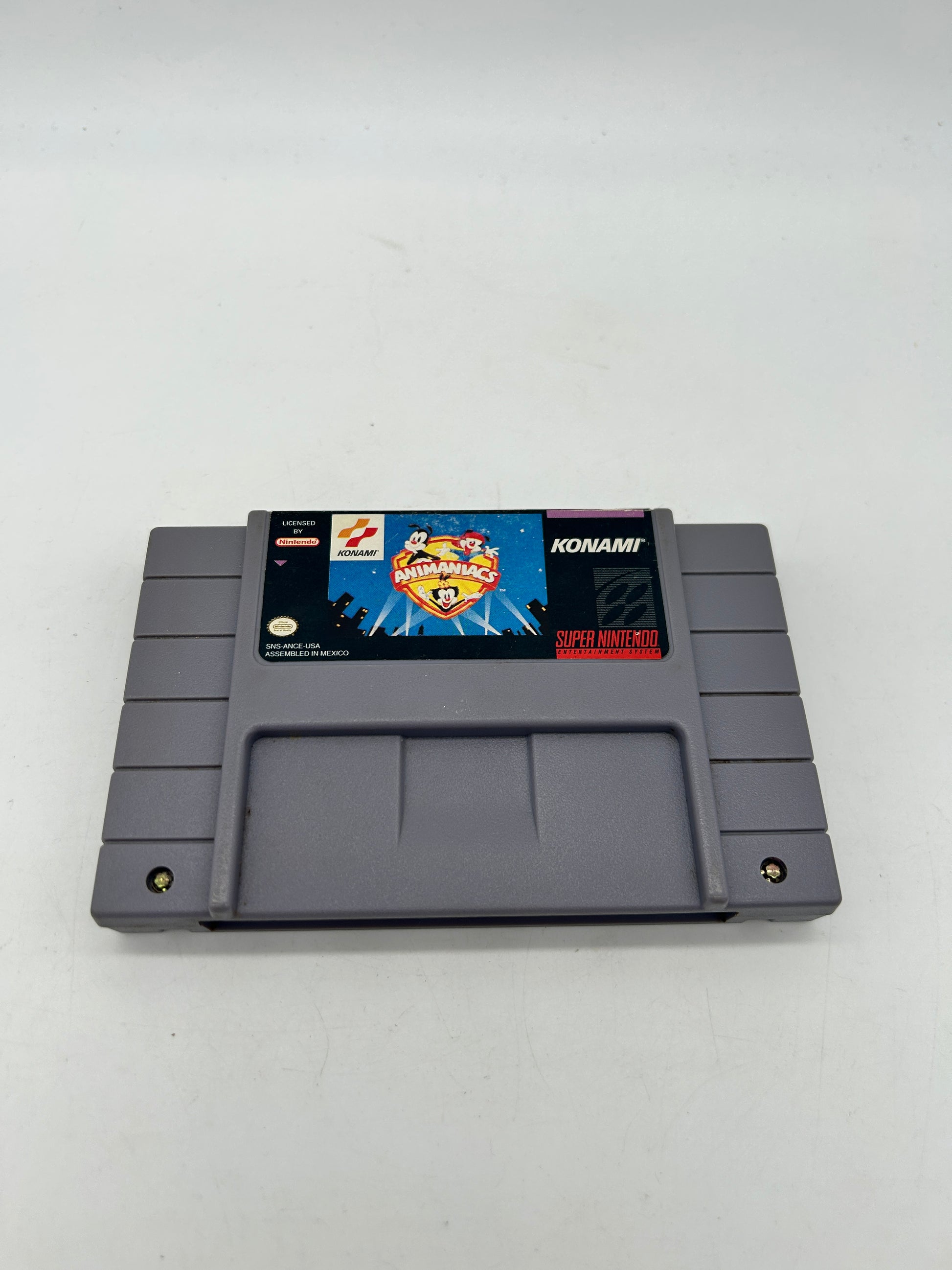 PiXEL-RETRO.COM : SUPER NINTENDO NES (SNES) GAME NTSC ANIMANIACS