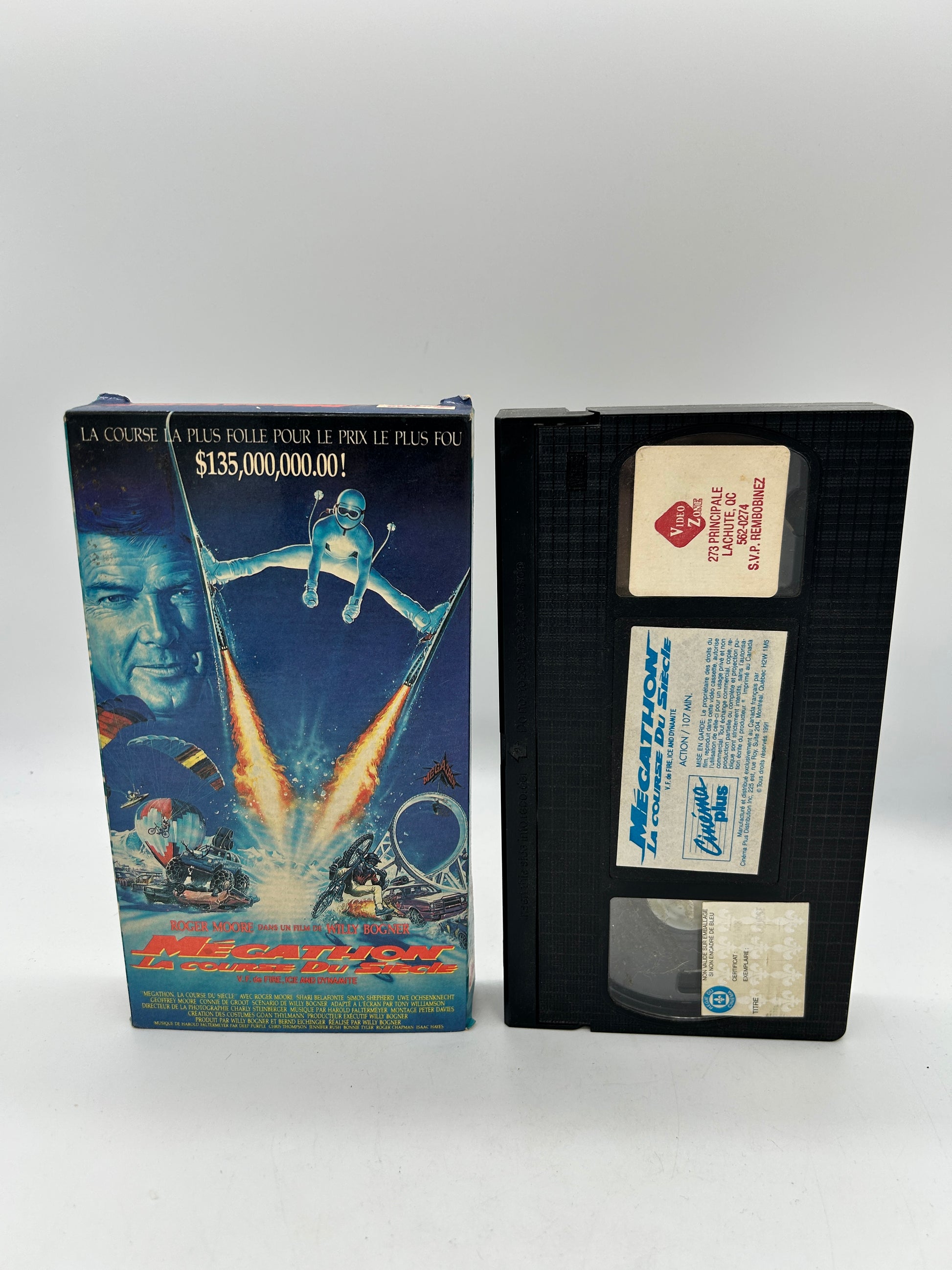 FiLM VHS FRANCAiS | MÉGATHON LA COURSE DU SiÈCLE [FiRE, iCE AND DYNAMiTE]