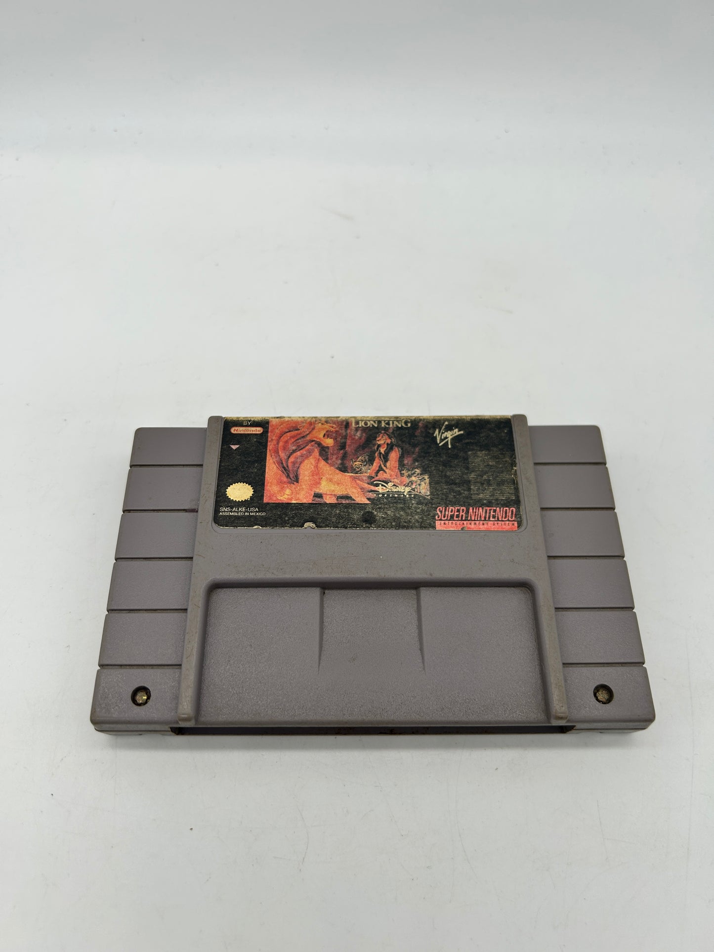 PiXEL-RETRO.COM : SUPER NINTENDO NES (SNES) GAME NTSC THE LION KING
