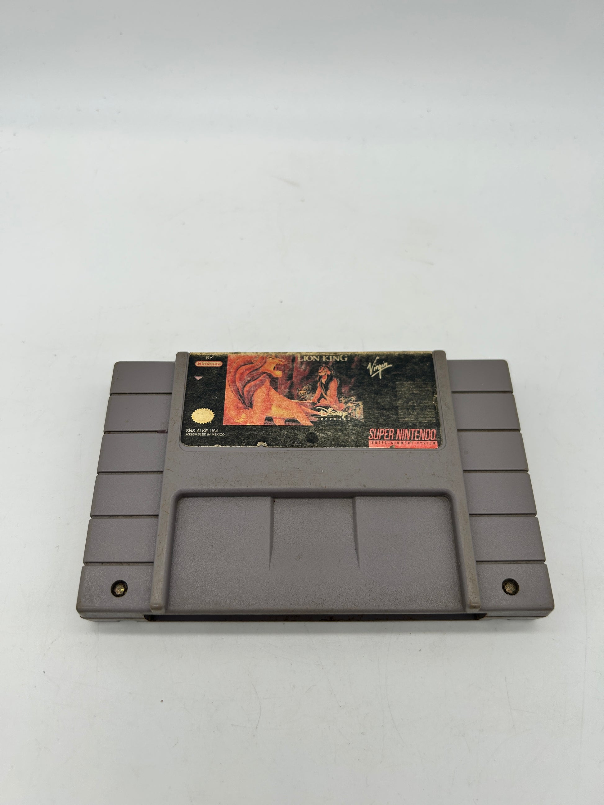 PiXEL-RETRO.COM : SUPER NINTENDO NES (SNES) GAME NTSC THE LION KING