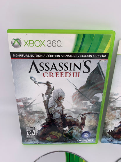 MiCROSOFT XBOX 360 | ASSASSiNS CREED III | SiGNATURE EDiTiON