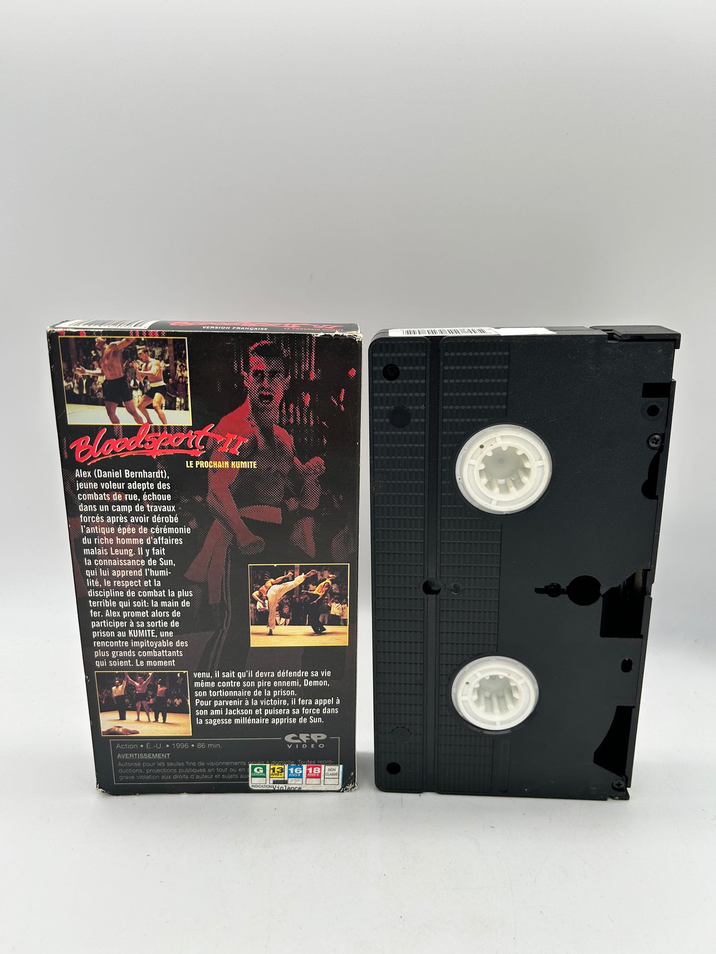 FiLM VHS FRANCAiS | BLOODSPORT II LE PROCHAiN HUMiTE