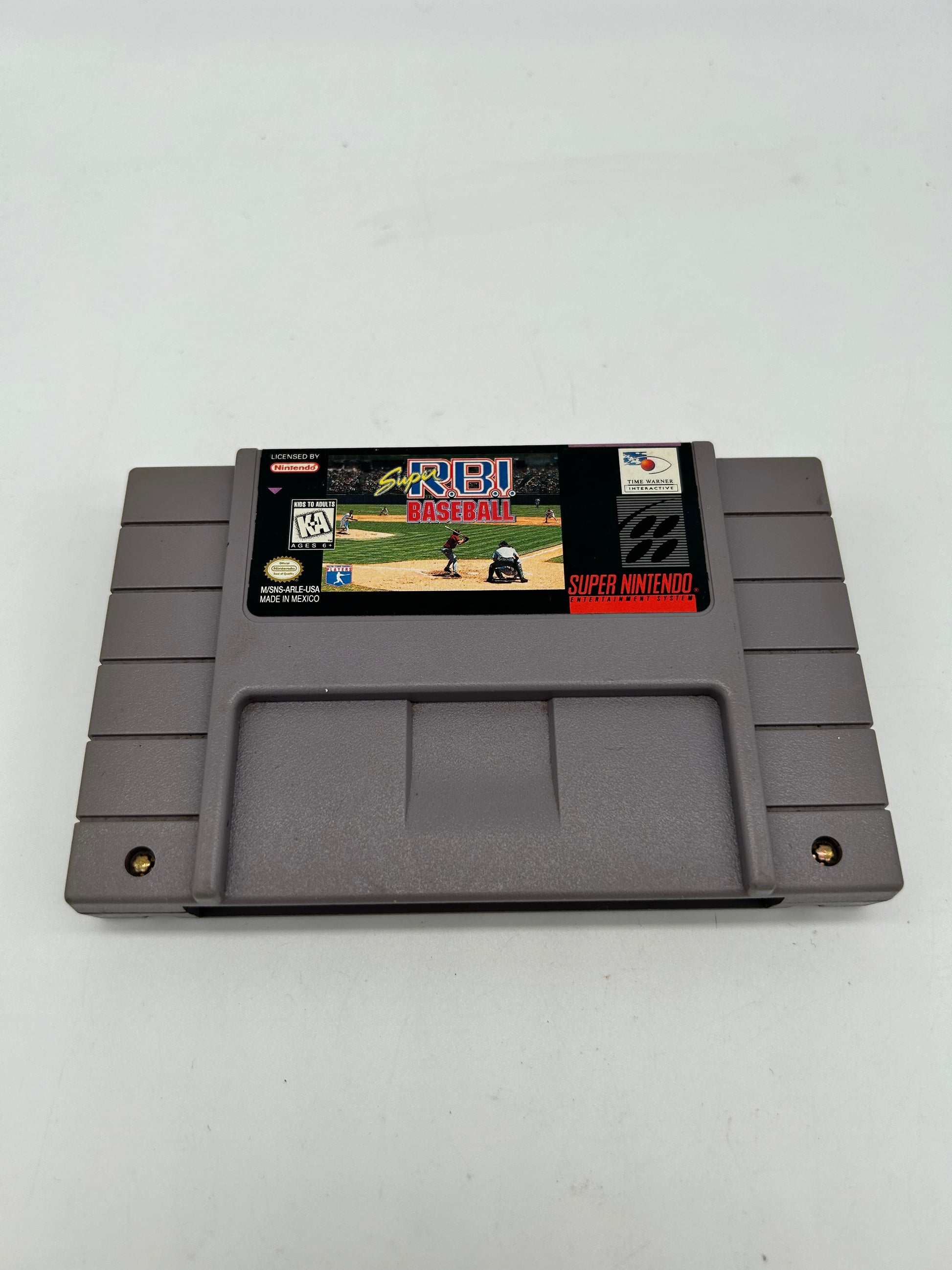 PiXEL-RETRO.COM : SUPER NINTENDO NES (SNES) GAME NTSC SUPER RBI BASEBALL
