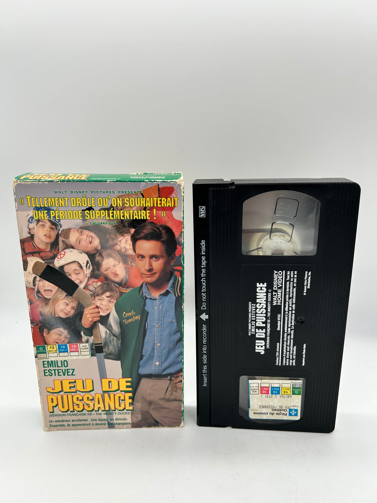 FiLM VHS FRANCAiS | JEU DE PUiSSANCE [THE MiGHTY DUCKS]
