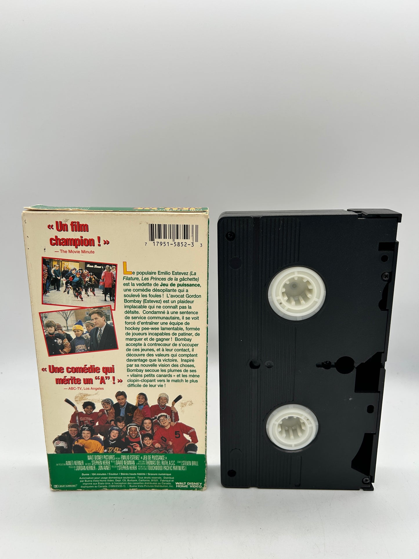 FiLM VHS FRANCAiS | JEU DE PUiSSANCE [THE MiGHTY DUCKS]