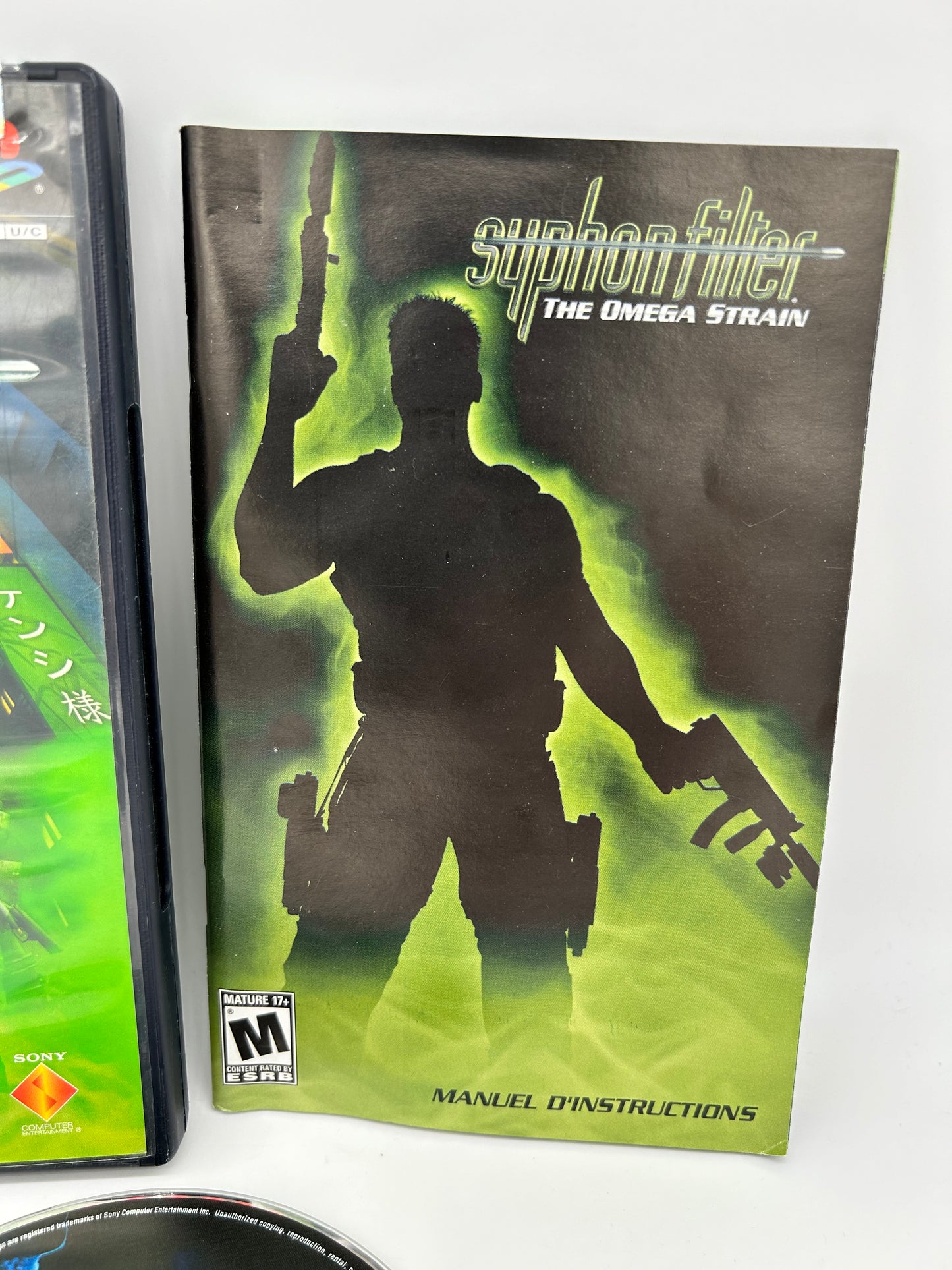 SONY PLAYSTATiON 2 [PS2] | SYPHON FILTER THE OMEGA STRAiN