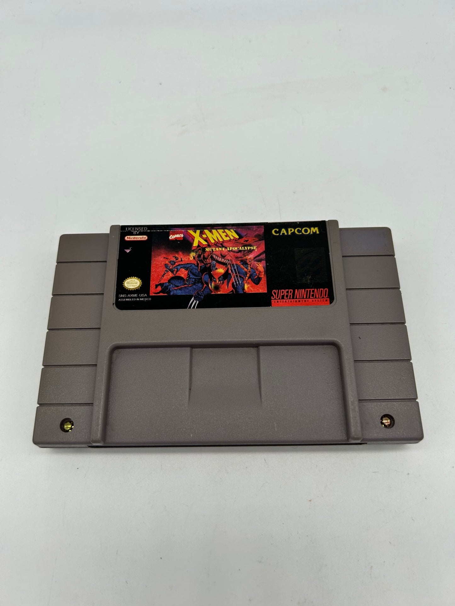 PiXEL-RETRO.COM : SUPER NINTENDO NES (SNES) GAME NTSC X-MEN MUTANT APOCALYPSE
