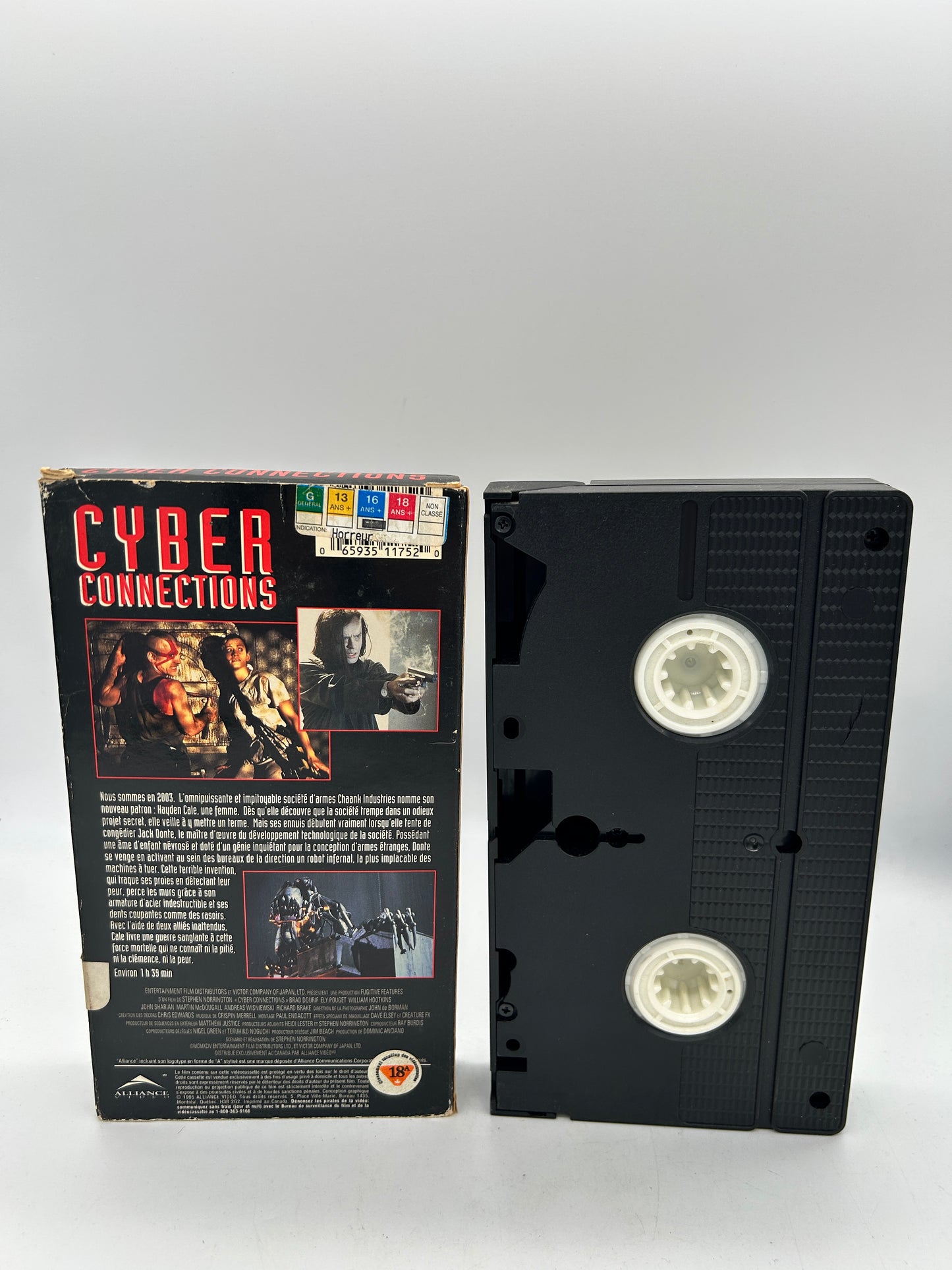 FRENCH VHS MOVIE | CYBER CONNECTIONS [DEATH MACHiNE]