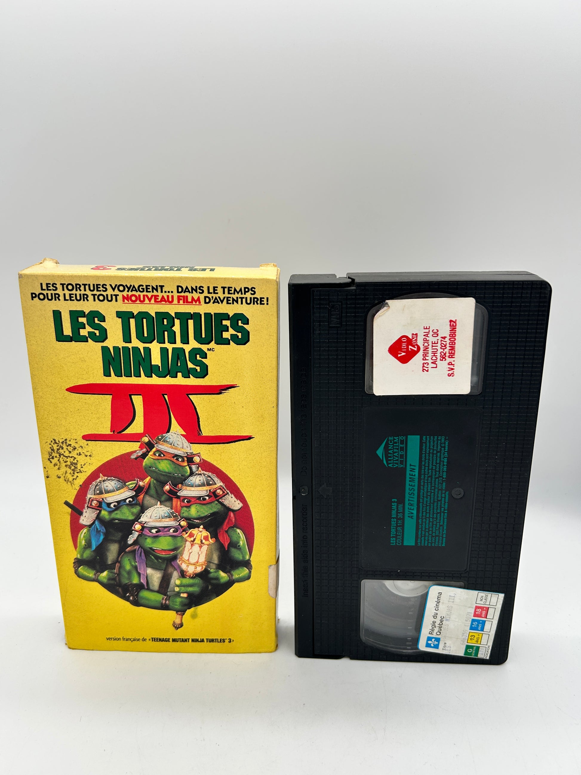 FiLM VHS FRANCAiS | LES TORTUES NiNJAS III