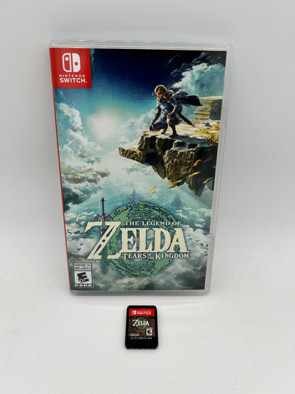 PiXEL-RETRO.COM : NINTENDO SWITCH IN BOX COMPLETE MANUAL GAME NTSC THE LEGEND OF ZELDA TEARS OF THE KINGDOM