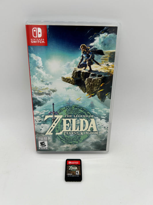 PiXEL-RETRO.COM : NINTENDO SWITCH IN BOX COMPLETE MANUAL GAME NTSC THE LEGEND OF ZELDA TEARS OF THE KINGDOM