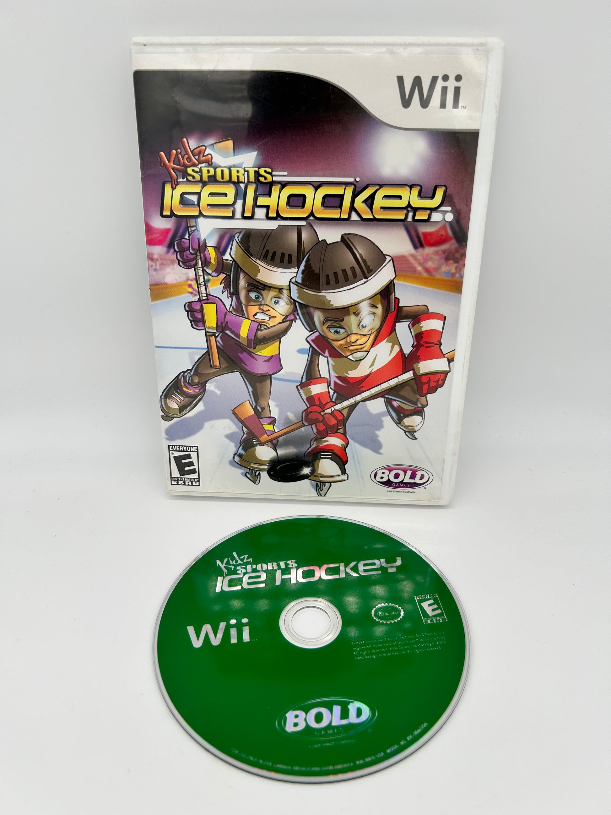 PiXEL-RETRO.COM : NINTENDO WII COMPLET CIB BOX MANUAL GAME NTSC KIDZ SPORTS ICE HOCKEY