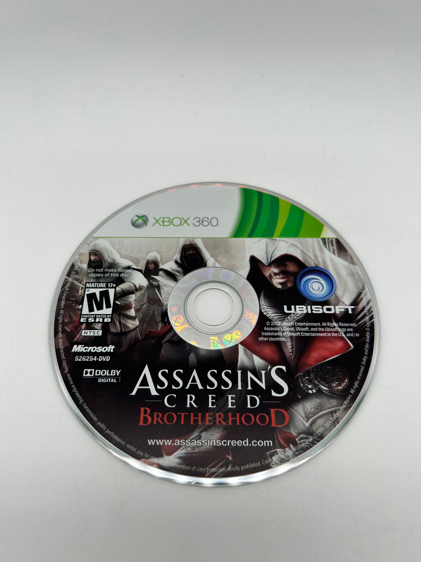 PiXEL-RETRO.COM : MICROSOFT XBOX 360 COMPLETE CIB BOX MANUAL GAME NTSC ASSASSIN'S CREED BROTHERHOOD